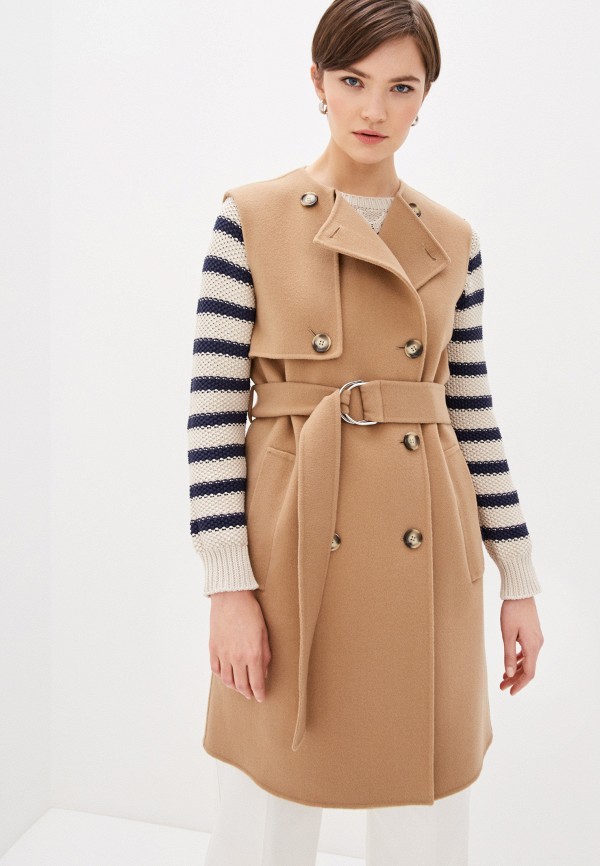 

Жилет Sportmax Code, Бежевый