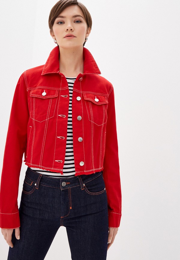 

Куртка джинсовая Sportmax Code, Красный