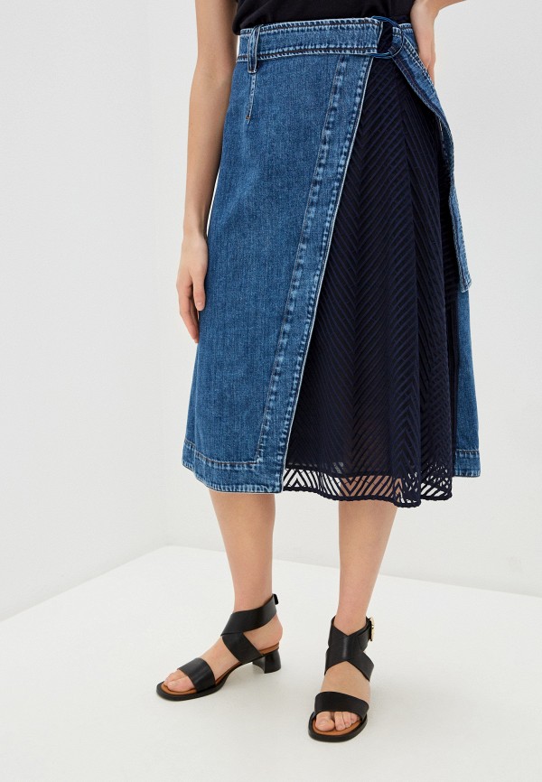 

Юбка джинсовая Sportmax Code, Синий