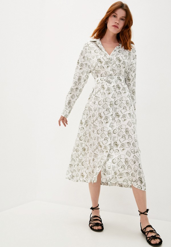 

Платье Sportmax Code, Белый, OCROMA