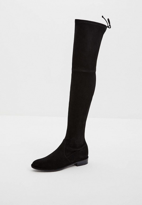 

Ботфорты Stuart Weitzman, Черный, LOWLAND
