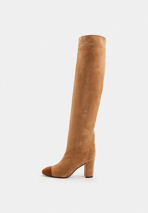 

Ботфорты Stuart Weitzman, Бежевый, Stuart Weitzman ST001AWFPIP6