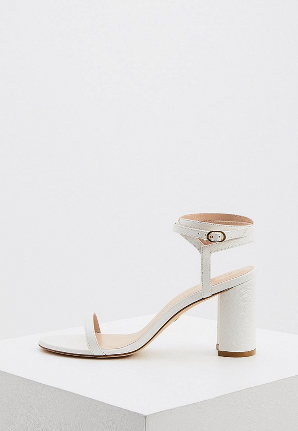 

Босоножки Stuart Weitzman, Белый, MERINDA BLOCK