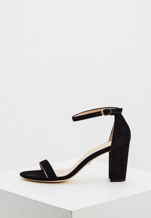 

Босоножки Stuart Weitzman, Черный, NEARLYNUDE