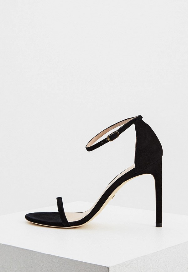 

Босоножки Stuart Weitzman, Черный, NUDISTSONG