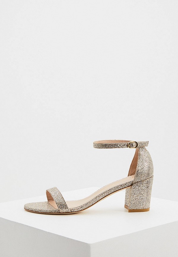 

Босоножки Stuart Weitzman, Золотой, SIMPLE