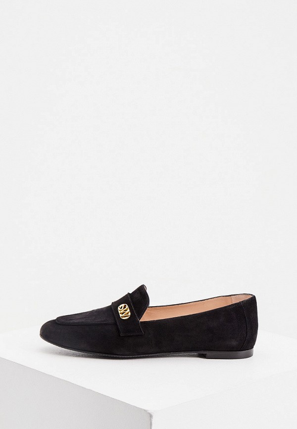 

Лоферы Stuart Weitzman, Черный, Stuart Weitzman ST001AWKEDI1