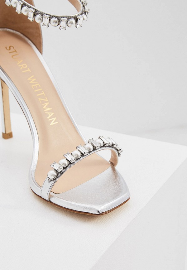

Босоножки Stuart Weitzman, Серебряный, Stuart Weitzman ST001AWLSWQ0