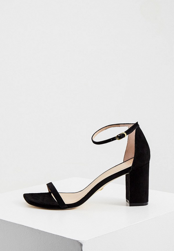 

Босоножки Stuart Weitzman, Черный, AMELINA BLOCK