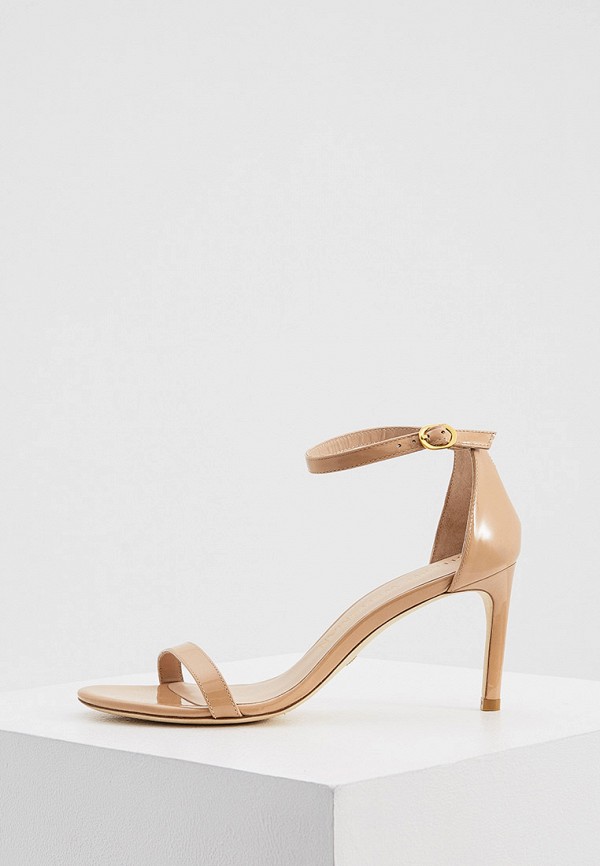 

Босоножки Stuart Weitzman, Бежевый, NUNAKEDSTRAIGHT