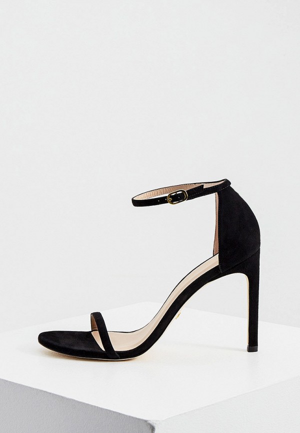 

Босоножки Stuart Weitzman, Черный, NUDISTSONG