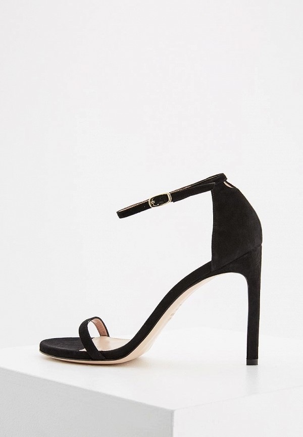 

Босоножки Stuart Weitzman, Черный, NUDISTSONG