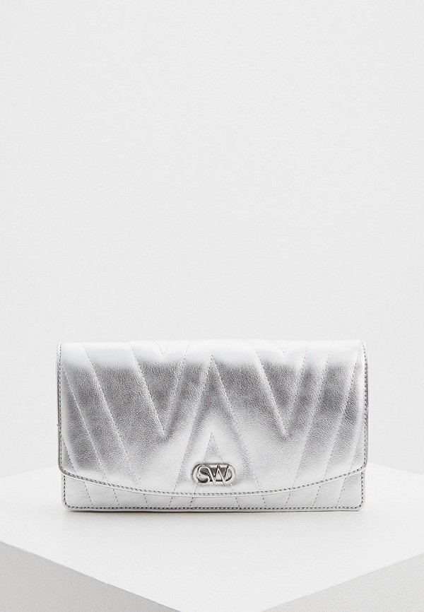 

Клатч Stuart Weitzman, Серебряный