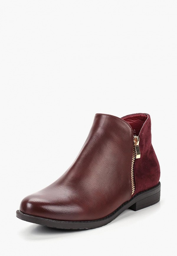 

Ботинки Style Shoes, Style Shoes ST040AWDBMQ3, Бордовый