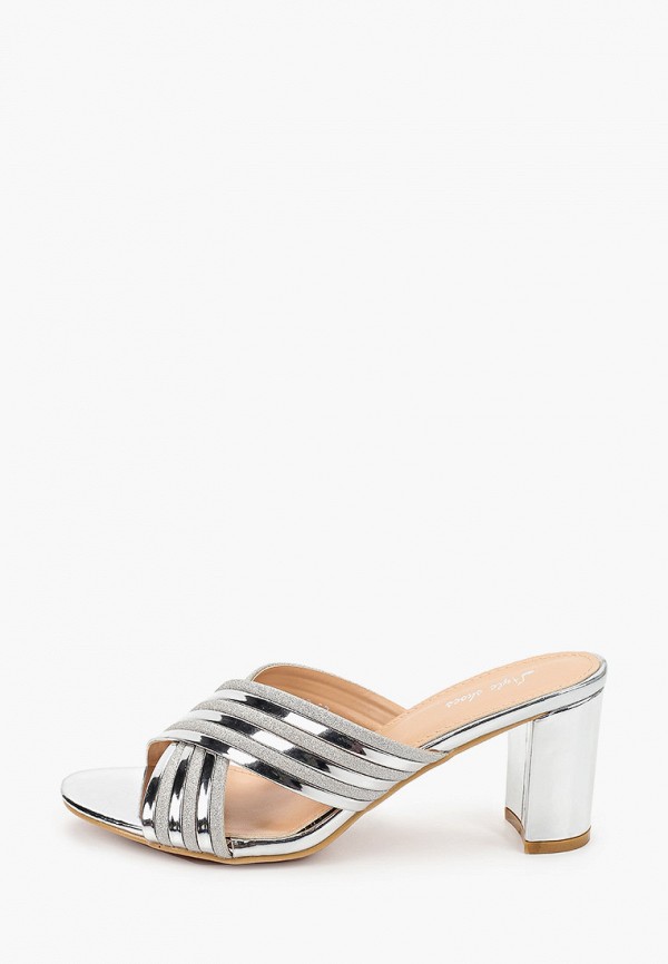 

Сабо Style Shoes, Серебряный
