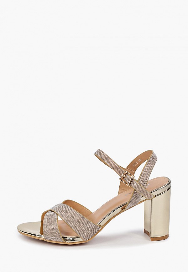 

Босоножки Style Shoes, Золотой