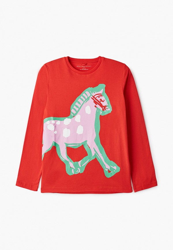 

Лонгслив Stella McCartney Kids, Красный