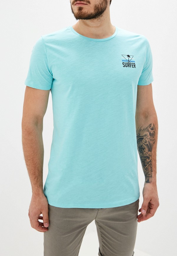 

Футболка Stitch & Soul, Бирюзовый, Stitch & Soul ST055EMGGNJ7