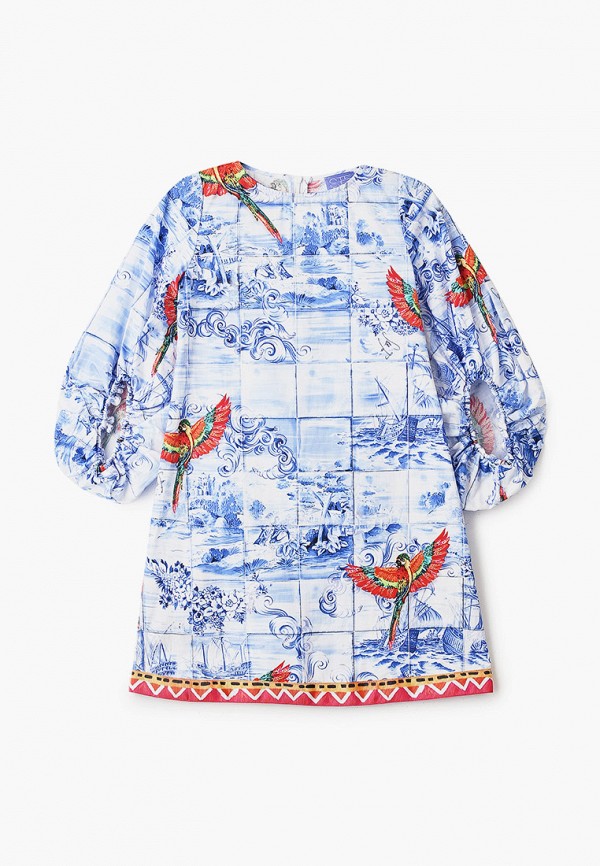 

Платье Stella Jean Kids, Голубой