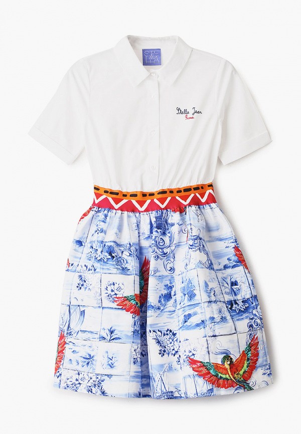 

Платье Stella Jean Kids, Белый