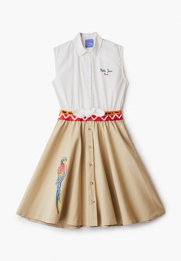 

Платье Stella Jean Kids, Белый