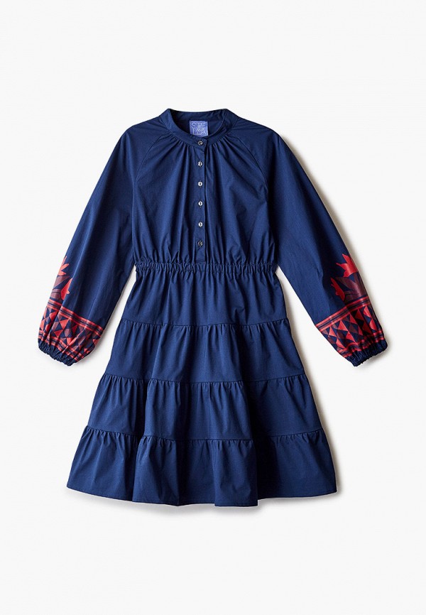 

Платье Stella Jean Kids, Синий