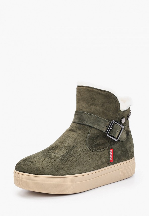 

Ботинки Strobbs, Зеленый, Strobbs ST979AWFVMZ0
