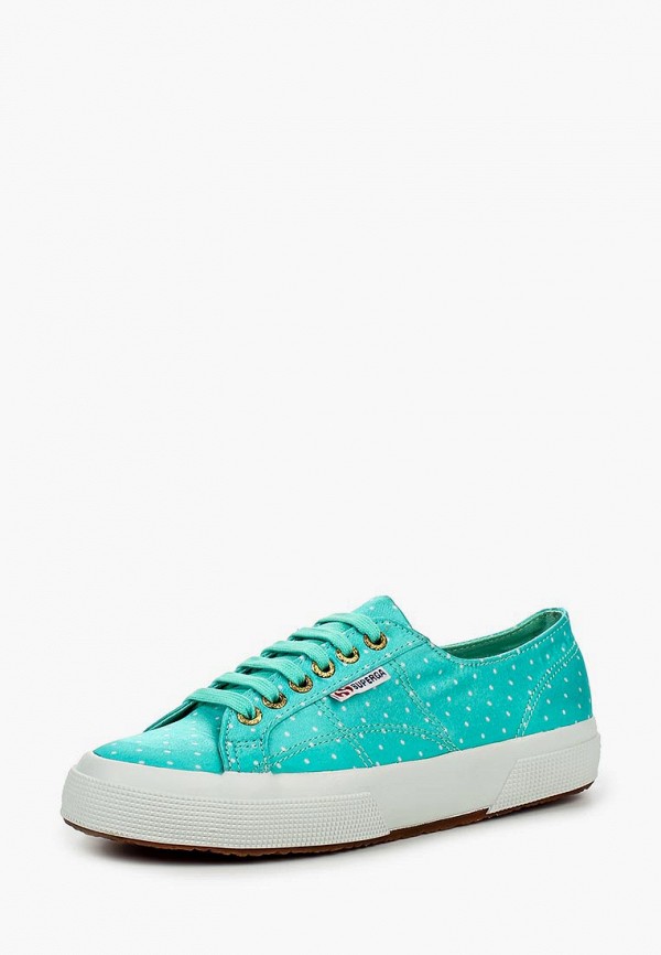 

Кеды Superga, Бирюзовый, fantasia