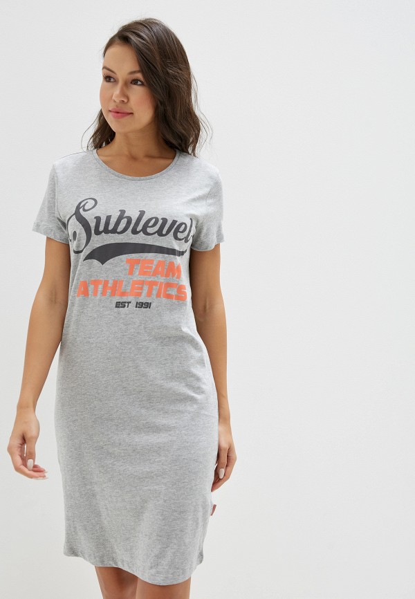 

Платье Sublevel, Серый, Sublevel SU019EWGGER4