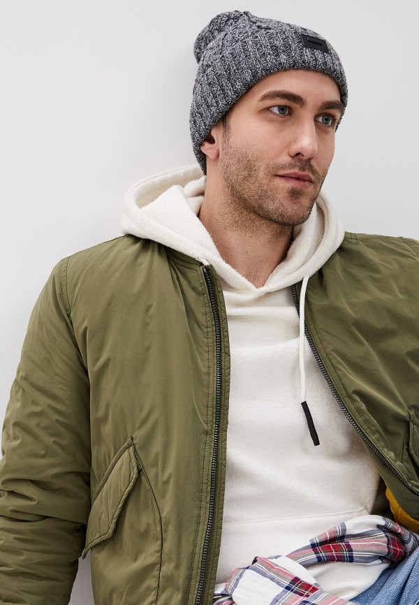 

Шапка Superdry, Серый