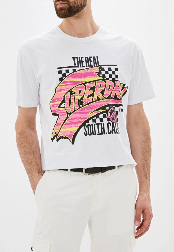 

Футболка Superdry, Белый, Superdry SU789EMEIYF5