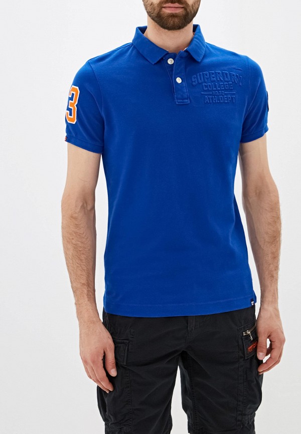 

Поло Superdry, Синий