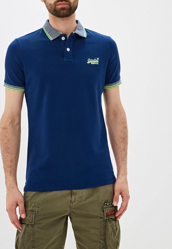 

Поло Superdry, Синий