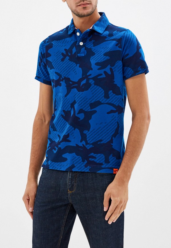 

Поло Superdry, Синий