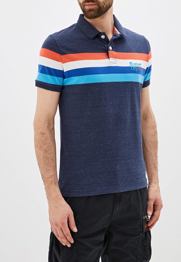 

Поло Superdry, Синий