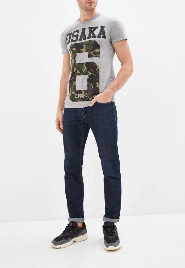 

Футболка Superdry, Серый, Superdry SU789EMGPRN0