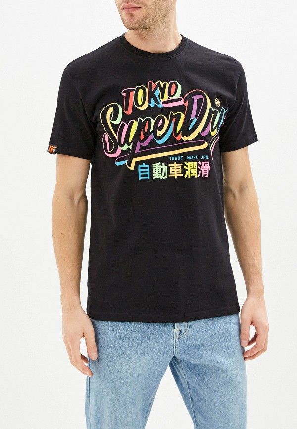 

Футболка Superdry, Черный, Superdry SU789EMGPRN9