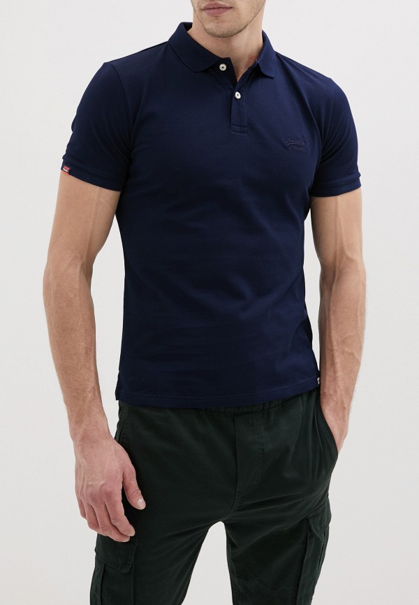 

Поло Superdry, Синий