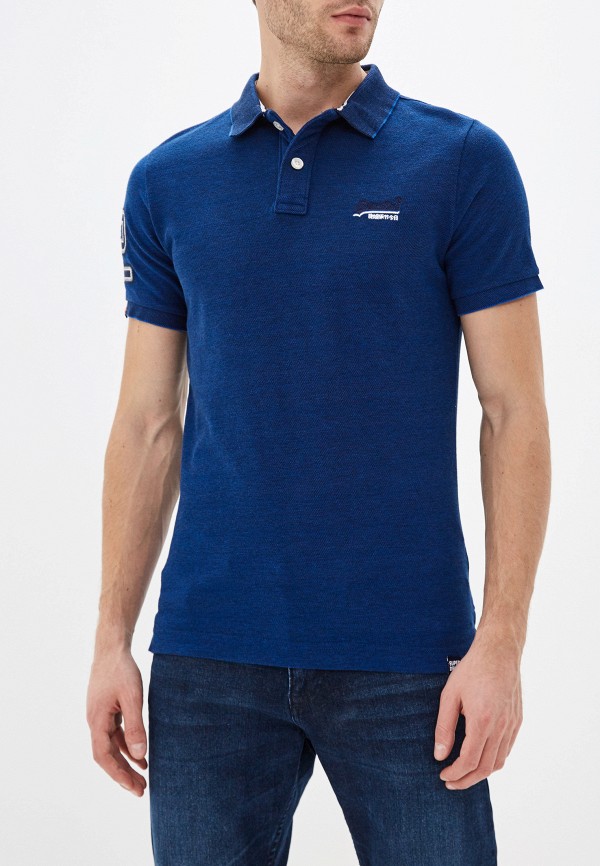 

Поло Superdry, Синий
