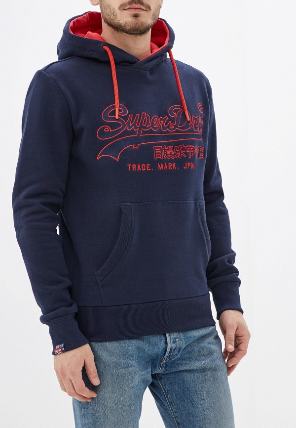 

Худи Superdry, Синий, Superdry SU789EMGPRP9