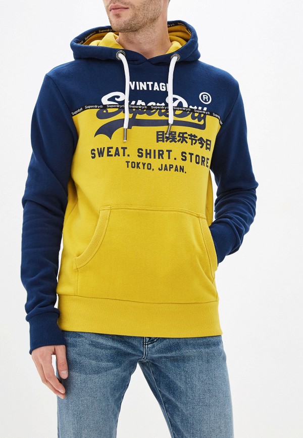 

Худи Superdry, Желтый, Superdry SU789EMGPRQ6