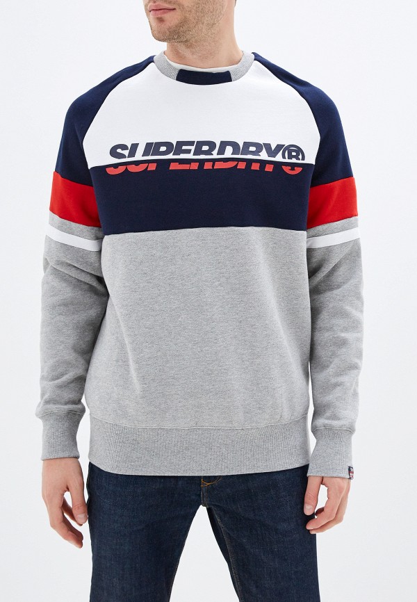 

Свитшот Superdry, Серый, Superdry SU789EMGPRR8