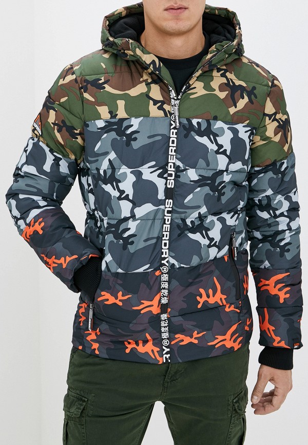 

Куртка утепленная Superdry, Мультиколор, Superdry SU789EMGPRT6