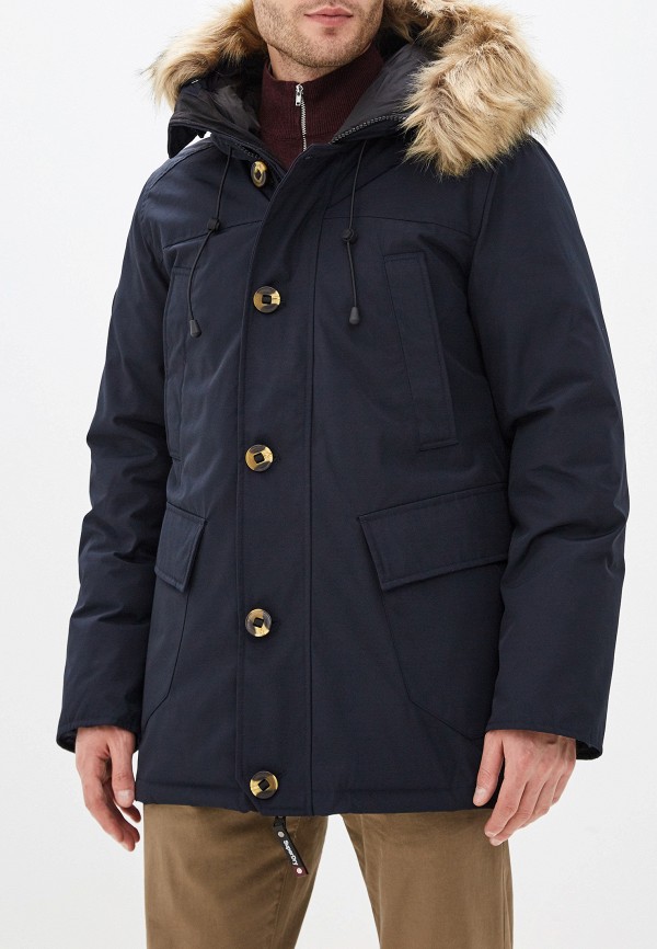 

Пуховик Superdry, Синий, Superdry SU789EMGPRU5