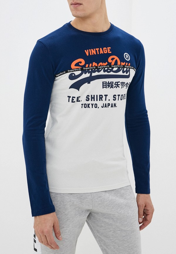 

Лонгслив Superdry, Синий