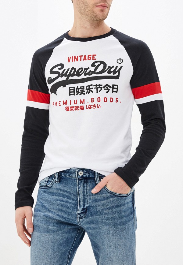 

Лонгслив Superdry, Белый