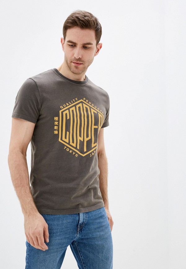 

Футболка Superdry, Коричневый, Superdry SU789EMIBON9
