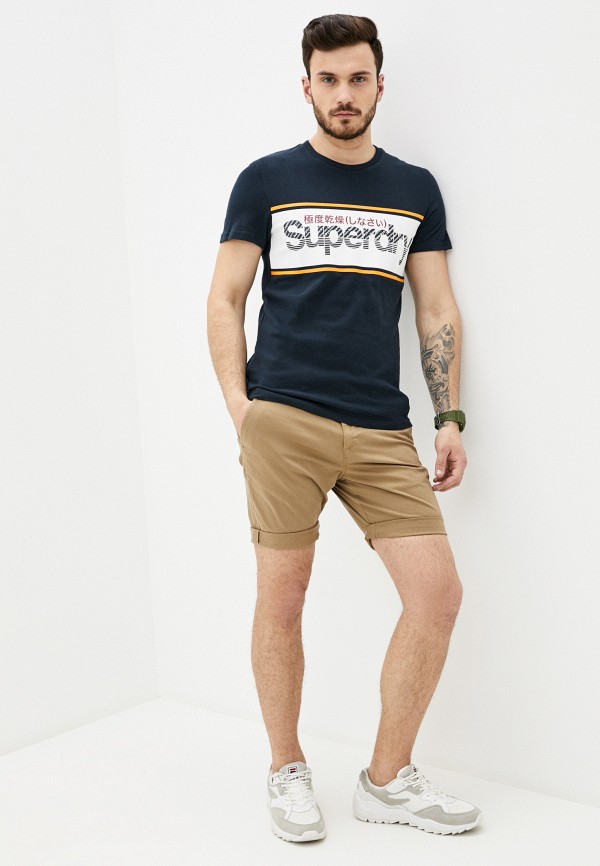 

Футболка Superdry, Синий, Superdry SU789EMIBOO6