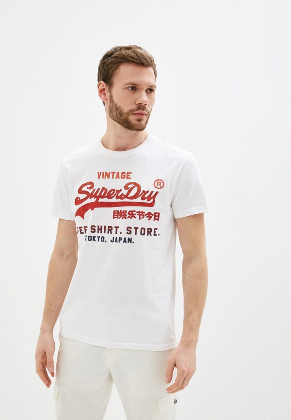 

Футболка Superdry, Белый, Superdry SU789EMIBOP2