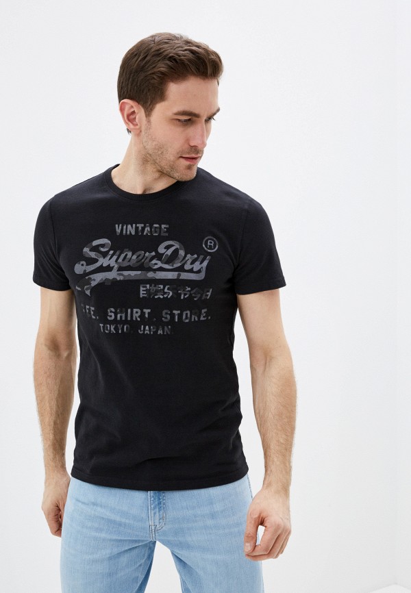 

Футболка Superdry, Черный, Superdry SU789EMIBOP4